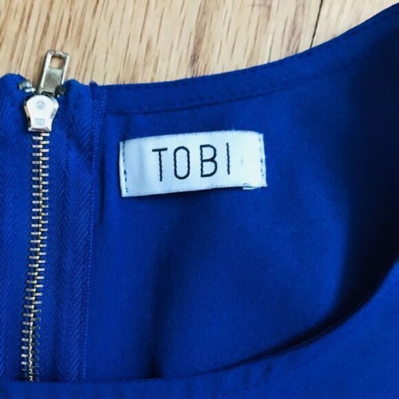 🌻Lovely Blue Tobi Tank - Picture 4 of 6